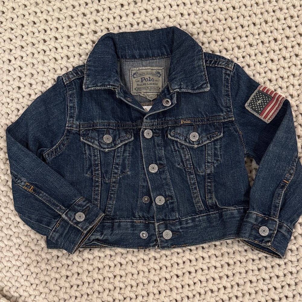 Ralph Lauren Polo Toddler Denim Jacket